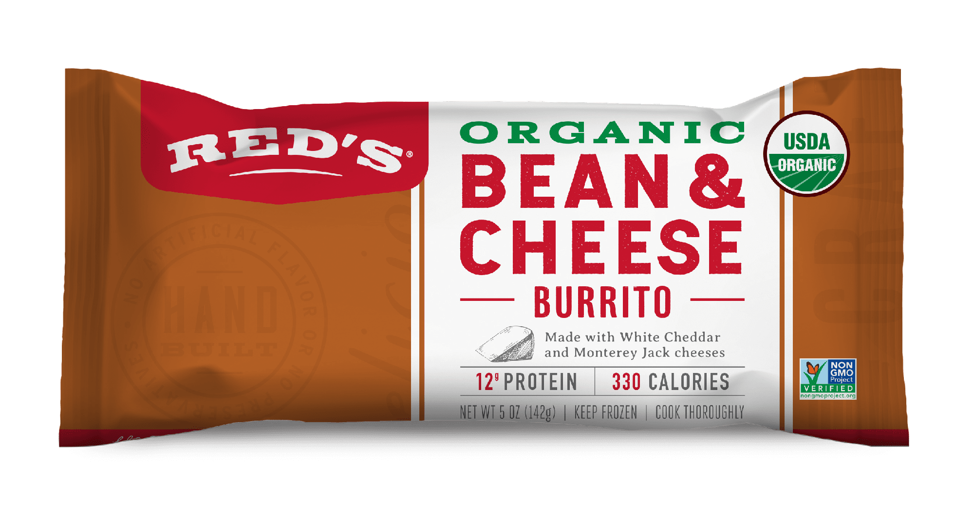 Organic Bean & Cheese Burrito